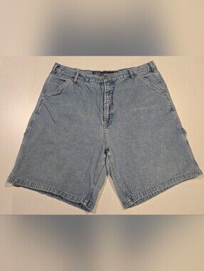 Canyon River Blues Light Wash Denim Shorts Size 40